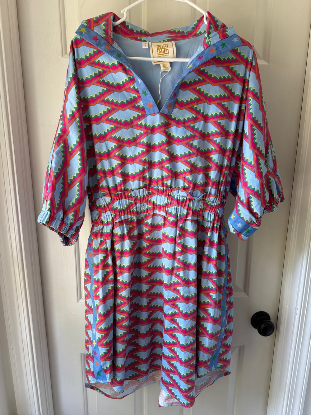 Emily McCarthy Palmer Stars Dress Size XXL